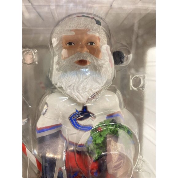 Legends Of The North Pole Vancouver Canucks Goalie Santa Forever Collectibles - Picture 2 of 16
